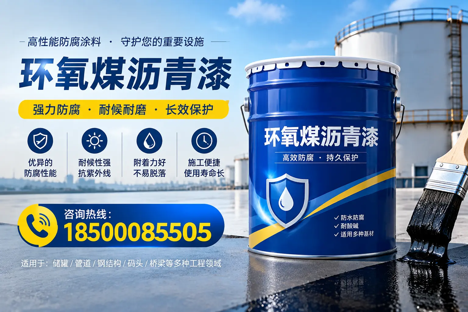 环氧煤沥青漆施工注意事项，确保济宁项目顺利进行